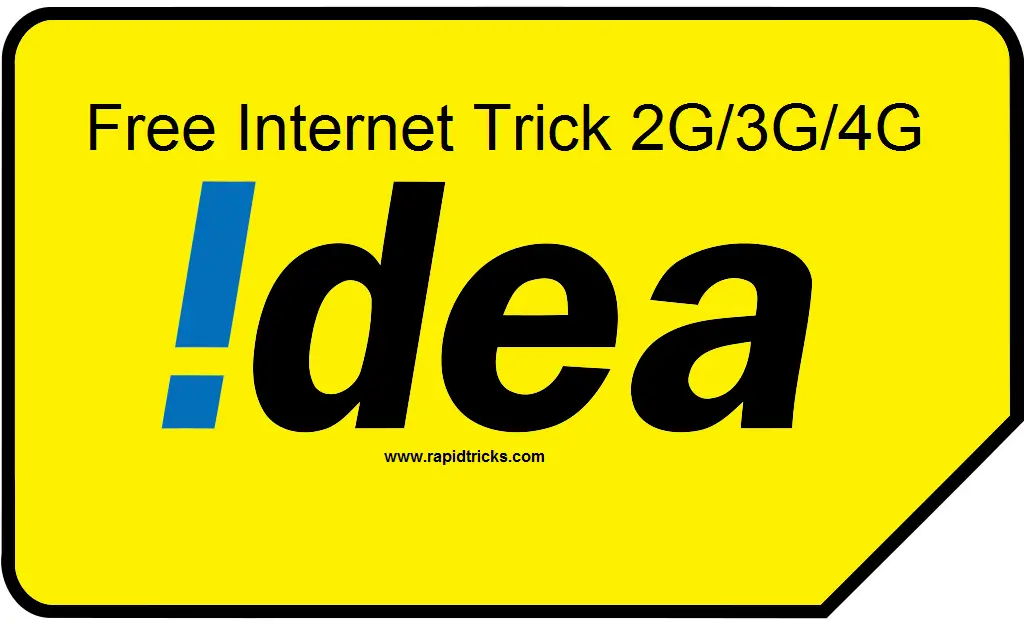 Idea Free Internet Trick