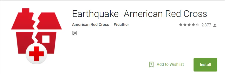 Earthquake safety app for android