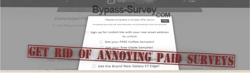 Bypass-survey.com - Bypass Survey Android
