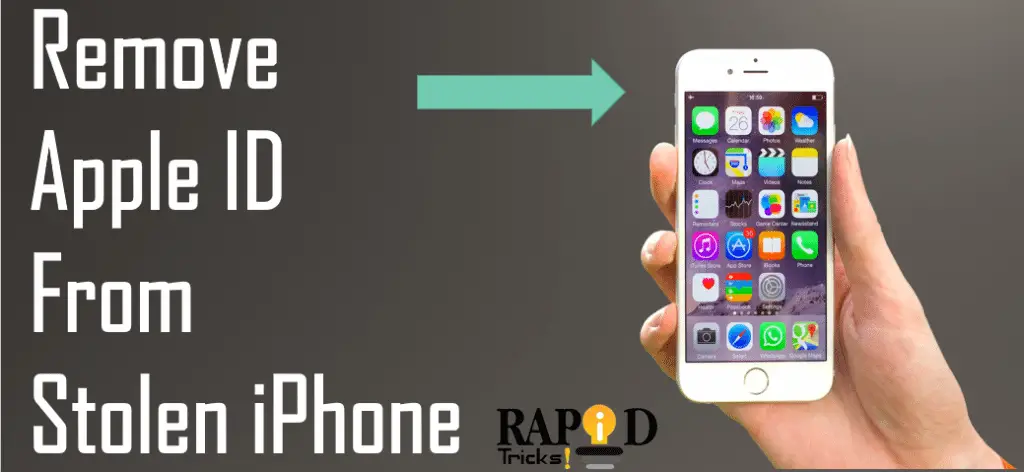 How to Remove Apple ID From Stolen iPhone