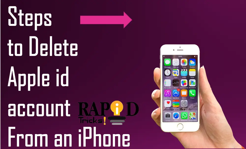How to remove an Apple ID from iPhone