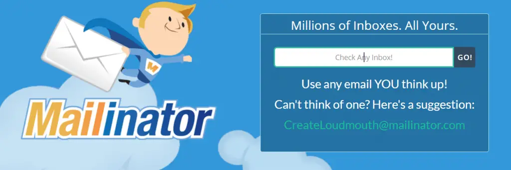 Mailinator - Fake Email Generator